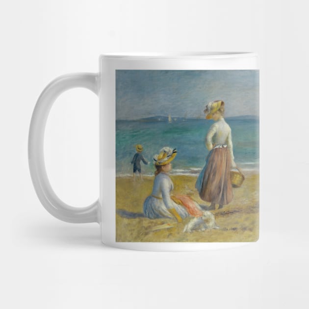 Figures on the Beach by Auguste Renoir by Classic Art Stall